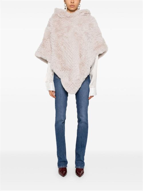 Poncho donna in ecopelliccia LIU-JO | 2F4025T030033801